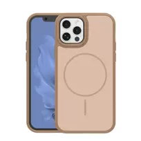 TFO Frame Thin Mag phone case with MagSafe support for iPhone 12 | iPhone 12 Pro brown