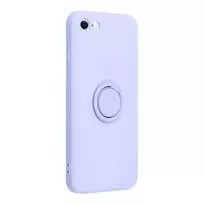OEM Silicone ring phone case with stand for iPhone 7 | iPhone 8 | iPhone SE (2020) | iPhone SE (2022) purple