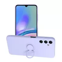 OEM Silicone phone case with stand for Samsung Galaxy A05s (A057), purple