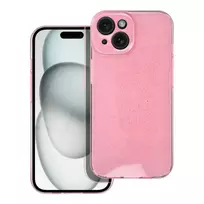 OEM Clear 2 mm phone case for iPhone 15 pink