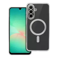 OEM Electro Mag phone case with MagSafe support for Samsung Galaxy A56 (A566), silver