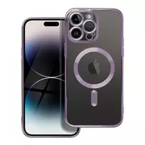 OEM Electro Mag phone case with MagSafe support for iPhone 14 Pro Max purple