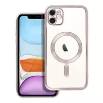 OEM Electro Mag Cover phone case with MagSafe support for iPhone 11, pink