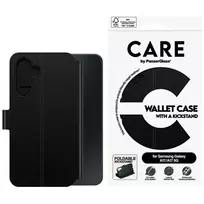 PanzerGlass CARE by Wallet M. book-style phone case with stand for Samsung Galaxy M17 5G (M176) | A17 4G (A175) | A17 4G (A175) 5G (A176), black