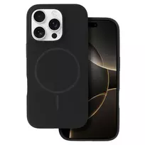 Toptel Slim Silicone phone case with MagSafe support for Samsung Galaxy S25 FE (S731) black