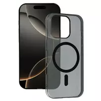 Toptel Slim phone case with MagSafe support for iPhone 14, transparent black