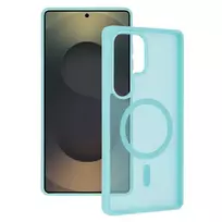 TEL PROTECT Aura Matte phone case with MagSafe support for Samsung Galaxy S26 Ultra (S948) green