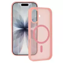 TEL PROTECT Aura Matte phone case with MagSafe support for iPhone 17, orange