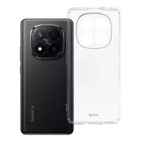 Roar aLL DAY Colorful Jelly Case for Xiaomi Redmi Note 14 Pro+ 5G, Transparent