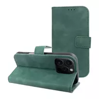 OEM TENDER book-style phone case for iPhone 16 Pro, green
