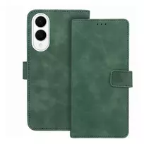 OEM TENDER book-style phone case for Samsung Galaxy S25 Edge (S937), green