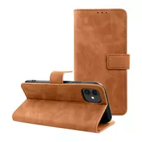 OEM TENDER book-style phone case for iPhone 11, brown