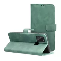 OEM TENDER book-style phone case for Samsung Galaxy A21s (A217), green