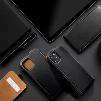 OEM SLIM FLEXI FRESH book-style phone case for Samsung Galaxy Xcover 5 (G525), black