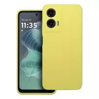 OEM SILICONE Case 2mm for MOTOROLA G35 5G, lemon