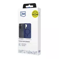 3mk Protection 3mk Smoke MagCase phone case with MagSafe support for Samsung Galaxy S25 Ultra (S938), transparent blue