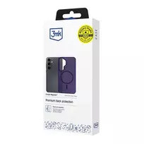 3mk Protection 3mk Smoke MagCase phone case with MagSafe support for Samsung Galaxy S25 Ultra (S938), transparent purple