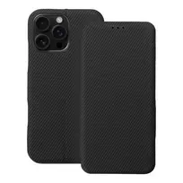 OEM FOLIO Side Magnet book-style phone case for iPhone 16 Pro Max, black