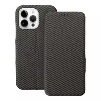 OEM FOLIO Side Magnet book-style phone case for iPhone 14 Pro Max, brown