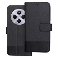 OEM GOMMA Book Case for Xiaomi Redmi 14C, black