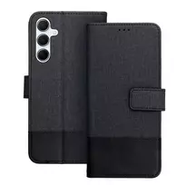OEM Gomma book-style phone case for Samsung Galaxy A55 5G (A556), black