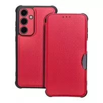 OEM Razor-style book cover phone case for Samsung Galaxy S24 FE (S721), red