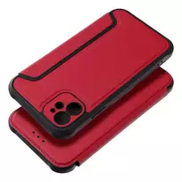 OEM RAZOR book-style phone case for iPhone 16e, red