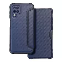 OEM RAZOR book type phone case for Samsung Galaxy A12 (A125) | M12 (M127) blue