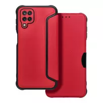 OEM RAZOR book-style phone case for Samsung Galaxy A12 (A125) | M12 (M127), red
