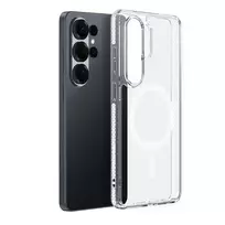 Dux Ducis Clin Mag phone case with MagSafe support for Samsung Galaxy S26 Ultra (S948), transparent