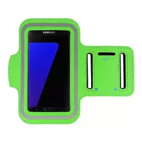 Toptel Armband SLIM Type 1 Case for iPhone 13/13 Pro/14/14 Pro/15/15 Pro/16/16 Pro/Samsung S21/S22/S23/S24 (5.5 Inches) GREEN