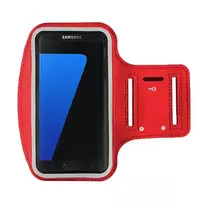 Toptel Armband SLIM Type 1 Case for iPhone 15 Pro Max/16 Pro Max/Samsung A15/A16/A25/A34/A55/M35/S20 FE/S24 FE/S24 Plus/S24 Ultra (6.0-inch) RED