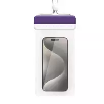 Toptel Waterproof Case - Type 3, purple and white (230x118 mm)