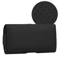 Toptel HIT Belt Holster (XL size) for iPhone 17 Pro Max/16 Pro Max/Samsung A55 5G/A53/S25/S24, black (167x83 mm)
