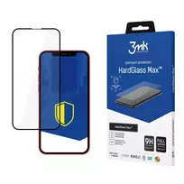 3MK Apple iPhone 13 Black - HardGlass Max™ screen protector