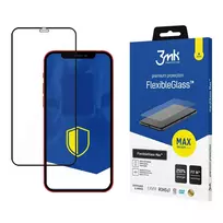 3MK Apple iPhone 12 Pro Max Black — FlexibleGlass Max™ screen protector