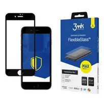 3MK Apple iPhone 7|8 Plus Black - FlexibleGlass Max™ screen protector