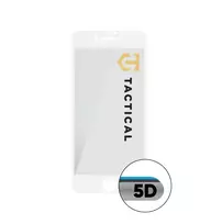 Tactical Glass Shield 5D tempered glass screen protector for iPhone 7 | iPhone 8 | iPhone SE 2020 | iPhone SE 2022, white