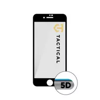 Tactical Glass Shield 5D tempered glass screen protector for iPhone 7, iPhone 8, iPhone SE (2020), and iPhone SE (2022) – black