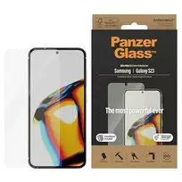 PanzerGlass Ultra-Wide fit tempered glass screen protector for Samsung Galaxy S23