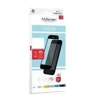 Myscreen Protector MS Diamond Glass Edge Lite tempered glass screen protector for iPhone 13 Pro Max 6.7", black, full coverage