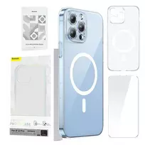 Baseus all-tempered-glass screen protector for iPhone 13 Pro, transparent, with cleaning kit