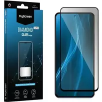 Myscreen Protector MS Diamond Glass Edge Lite tempered glass screen protector for Xiaomi Redmi A2+ in black, full coverage