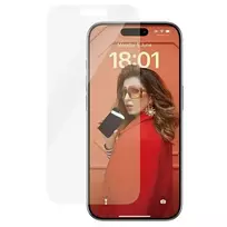 PanzerGlass Classic Fit tempered glass screen protector for iPhone 15 Pro 6.1