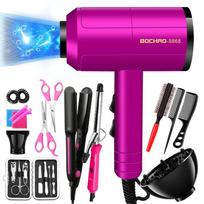 1200W Luxury Hair Dryer Set Blu-ray Negative Ion Hair Care Hot/cold Hair Dryer Barber Equipment for Home US plug balta