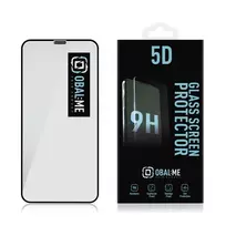 Obal:Me 5D Glass Screen Protector for Apple iPhone 11 Pro, XS, X - Black