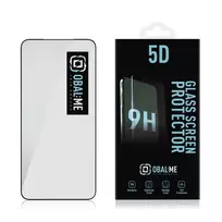 Obal:Me 5D tempered glass screen protector for Samsung Galaxy S24 Plus, black