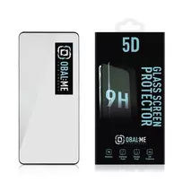 Obal:Me 5D Glass Screen Protector for Motorola Edge 50 Fusion, Black