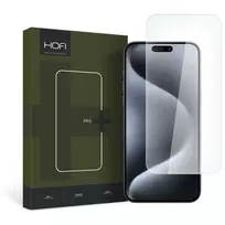 Hofi GLASS PRO+ tempered glass screen protector for iPhone 15, clear