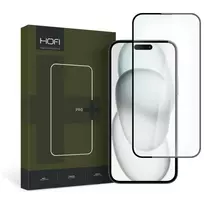 Hofi GLASS PRO+ tempered glass screen protector for iPhone 15, black
